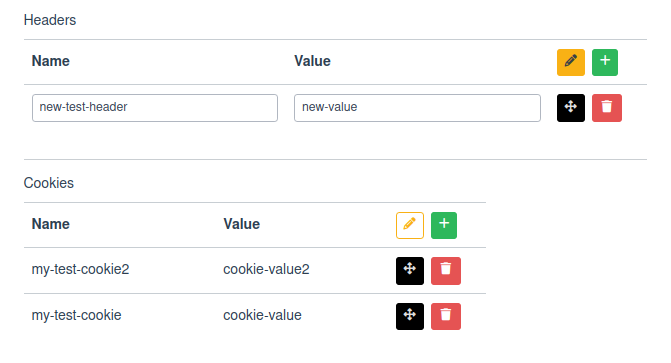 Headers and Cookies overview